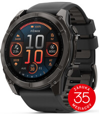 Garmin Fenix 8 AMOLED 51 mm, Sapphire Carbon Gray Titanium Black (rozbalené)
