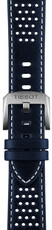 Kožený remienok Tissot T852.050.051 20mm, modrý