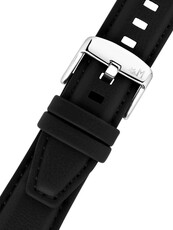 Koženkový remienok Morellato Sanremo 5967432.019 M, čierny