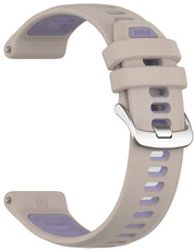Silikónový remienok Ricardo Gressoney 22mm (pre Garmin Forerunner 970), Gray/Purple