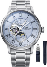 Orient Star Classic M45 F7 Moon Phase Open Heart Automatic RE-BT0007L00B Limited Edition 190pcs (+ náhradný remienok)