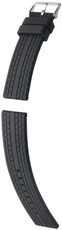 Silikónový remienok Hirsch Wheeler L 40718850-2, čierny, dĺžka L