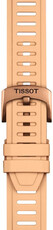 Silikónový remienok Tissot T852.050.298 21mm, béžový