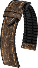 Kožený remienok Hirsch Stone L 0925044010-5, hnedý, dĺžka L, Quick Release