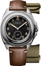 Longines Heritage Pilot Majetek Automatic Chronometr L2.838.4.53.9 (+ náhradný remienok)