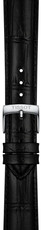 Kožený remienok Tissot T852.051.027 18mm, čierny, Quick Release