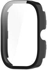 Ochranný kryt (pro Xiaomi Redmi Watch 5), plastový, čierny + sklíčko