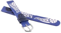 Koženkový remienok JVD RJ7234.3 14mm, modrý, detský