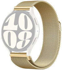 Oceľový náramok Ricardo Venosa, zlatý, Quick Release, magnetický