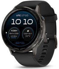 Garmin D2 Air X15, Slate/Black Silicone Band