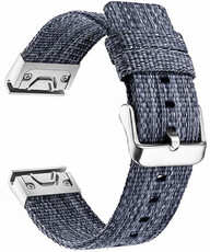 Nylonový popruh Ricardo 26mm (pro Garmin Fenix 8/7X/6X (51mm), Tactix aj.), modrý, QuickFit