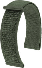 Textilný remienok Hirsch Vocem L 41409040-0, zelený, suchý zips, dĺžka L, Quick Release