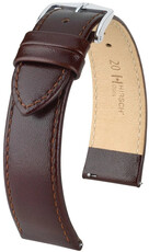 Kožený remienok Hirsch Osiris 03475110-2, hnedý, teľacina, Quick Release