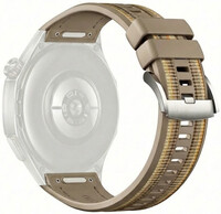 Silikónový remienok Ricardo Roccaraso 22mm (pre Huawei Watch GT 6, 46mm), Brown, QuickFit
