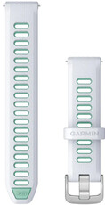 Silikónový remienok Garmin 18mm, Whitestone/Tidal blue, Quick Release, 010-11251-A4