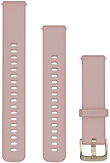 Silikónový remienok Garmin 18mm, Dust Rose, Quick Release, + predĺžená časť, 010-13256-03