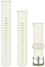 Silikónový remienok Garmin 18mm, Bone, Quick Release, + predĺžená časť, 010-13406-00