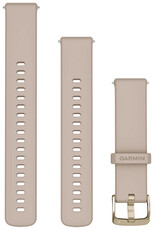 Silikónový remienok Garmin 18mm, French Gray, Quick Release, + predĺžená časť, 010-13256-02