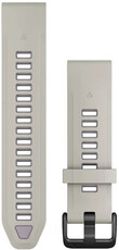 Silikonový řemínek Garmin 20mm (pro Garmin Fenix 8/7S/6S (43mm), aj.), šedý V1, QuickFit, 010-13391-03