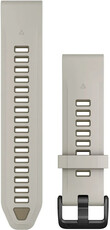 Silikónový remienok Garmin 20mm, Fog Gray/Dark, QuickFit, 010-13391-06