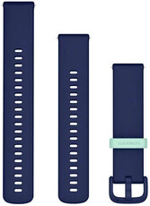 Silikónový remienok Garmin 20mm, Captain Blue, Quick Release, + predĺžená časť, 010-12932-32