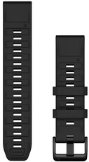 Silikónový remienok Garmin 22mm, Black, QuickFit, 010-13392-02
