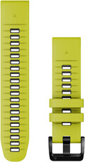 Silikónový remienok Garmin 22mm, Electric Lime/Graphite, QuickFit, 010-13280-03