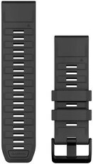Silikónový remienok Garmin 26mm, Graphite, QuickFit, 010-13393-07