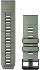 Silikonový řemínek Garmin 26mm (pro Garmin Fenix 8/7X/6X (51mm), Tactix aj.), zelený V3, QuickFit, 010-13393-04