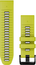 Silikónový remienok Garmin 26mm, Electric Lime/Graphite, QuickFit, 010-13281-03