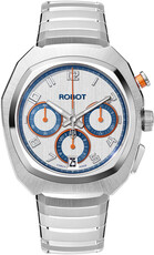 Robot Robotic One Silver 2501ST01 Automatic Chronograph (+ náhradný remienok)