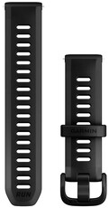 Silikonový řemínek Garmin 20mm, Black, Quick Release, 010-11251-BA