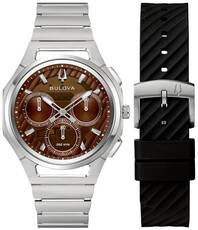 Bulova Curv Quartz 96K117 (+ náhradný remienok)