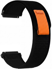 Nylonový remienok Ricardo Carezza 22mm, Black, Quick Release