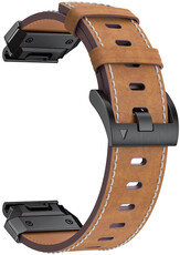 Kožený remienok Ricardo Pavia 22mm, Brown, QuickFit