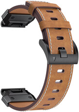 Kožený remienok Ricardo Pavia 26mm, Brown, QuickFit