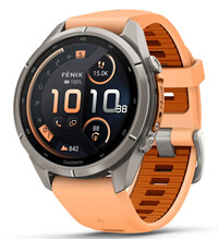 Garmin Fenix 9 Pro AMOLED 43mm, inReach, Titanium Shell Pink/Autumn Orange