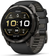 Garmin Fenix 9 Pro AMOLED 51mm, Carbon Gray DLC Titanium Black/Pebble Gray
