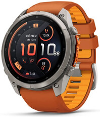 Garmin Fenix 9 Pro AMOLED 51mm, inReach, Titanium Autumn Orange/Spark Orange