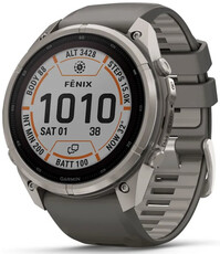 Garmin Fenix 9 Pro Solar 51mm, inReach, Titanium Pebble Gray