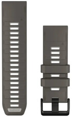 Silikonový řemínek Garmin 26mm, Pebble Gray/Silver Gray, QuickFit, 010-14510-00