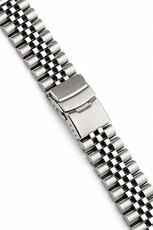 Oceľový náramok Ricardo Jesolo premium 22mm (pro Seiko 5 Sports SRPD series), Silver