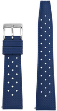 Gumový remienok Ricardo Terni premium 20mm, Blue, Quick Release