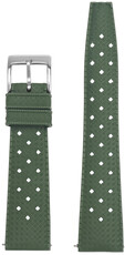 Gumový remienok Ricardo Terni premium 20mm, Green, Quick Release
