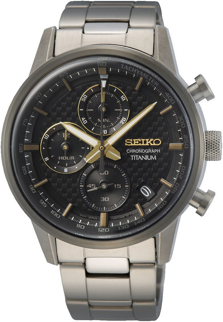 seiko titanium quartz watch