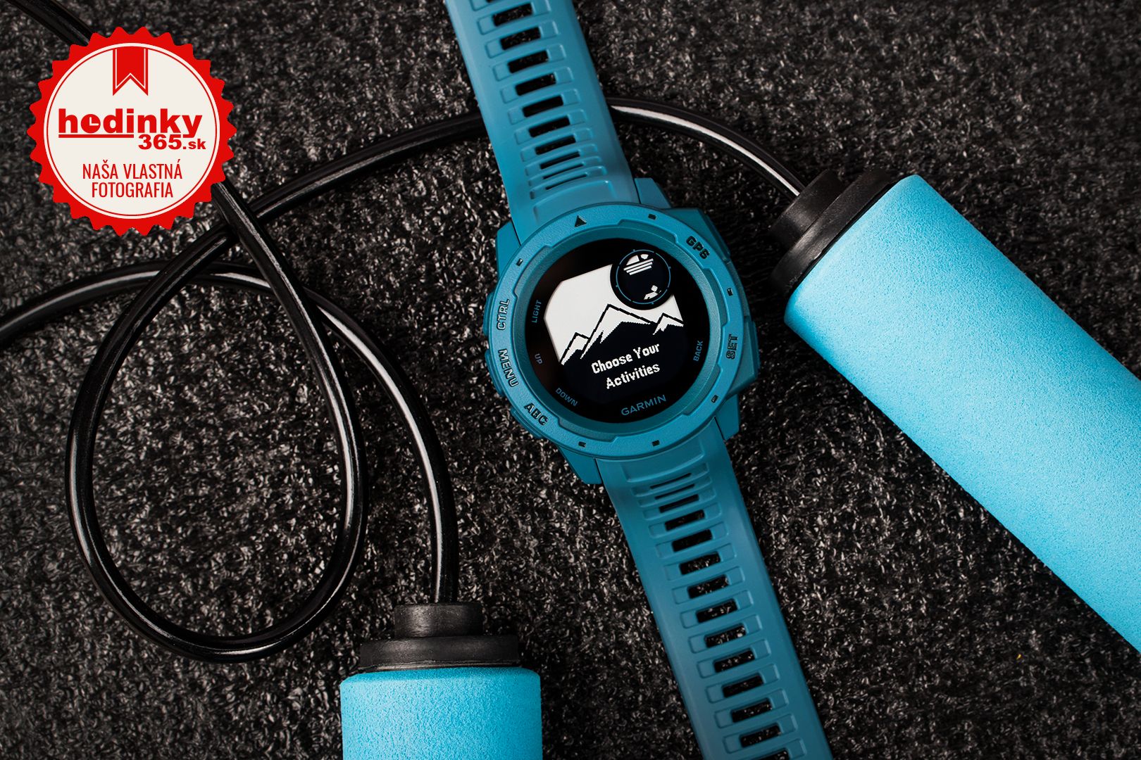 garmin instinct blue