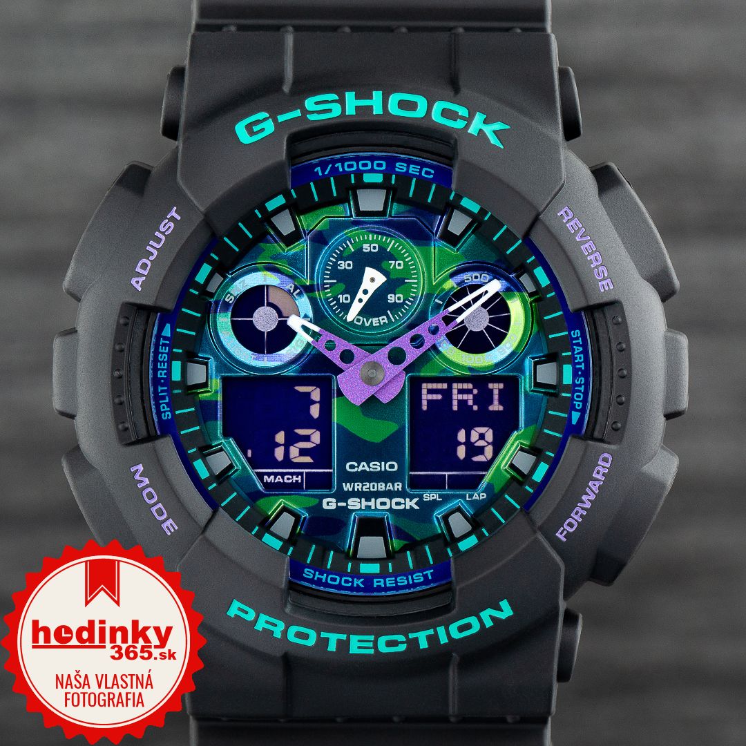 g shock ga 100bl