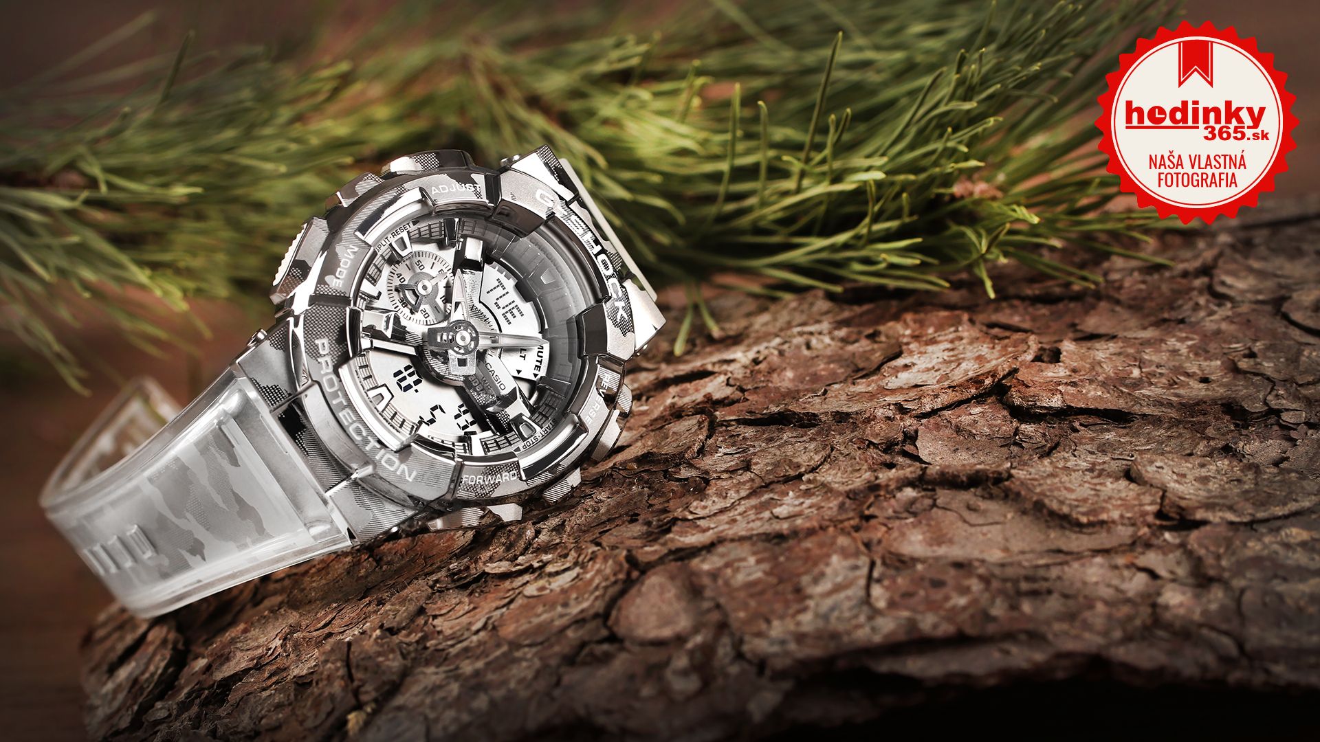 Casio G-Shock Original GM-110SCM-1AER Skeleton Camouflage Series ...