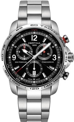 Certina DS Podium Quartz Precidrive Big Size Chronograph 1/100 SEC C001.647.11.057.00