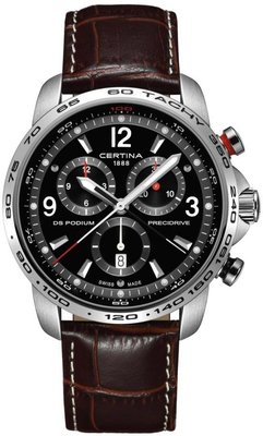 Certina DS Podium Quartz Precidrive Big Size Chronograph 1/100 SEC C001.647.16.057.00